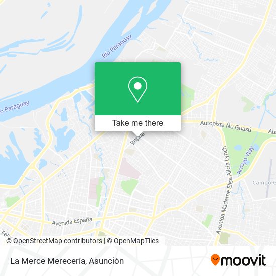 La Merce Merecería map