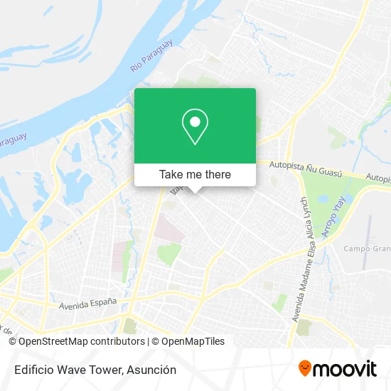 Edificio Wave Tower map