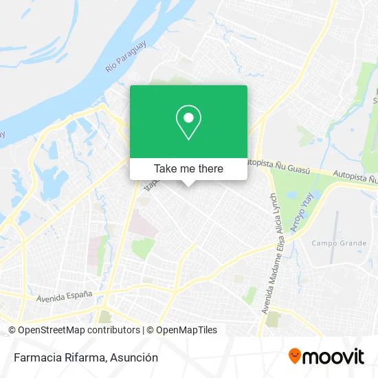 Farmacia Rifarma map