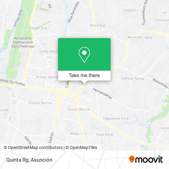 Mapa de Quinta Rg
