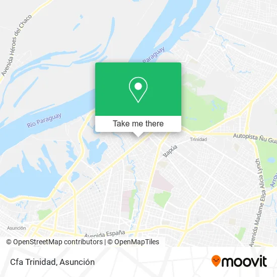 Cfa Trinidad map