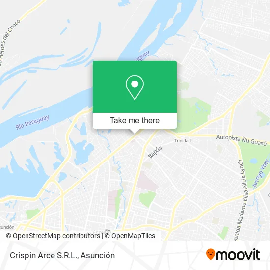 Crispin Arce S.R.L. map