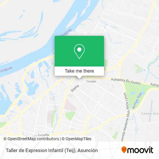 Taller de Expresion Infantil (Teij) map