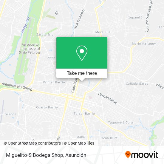 Mapa de Miguelito-S Bodega Shop