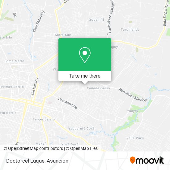 Doctorcel Luque map