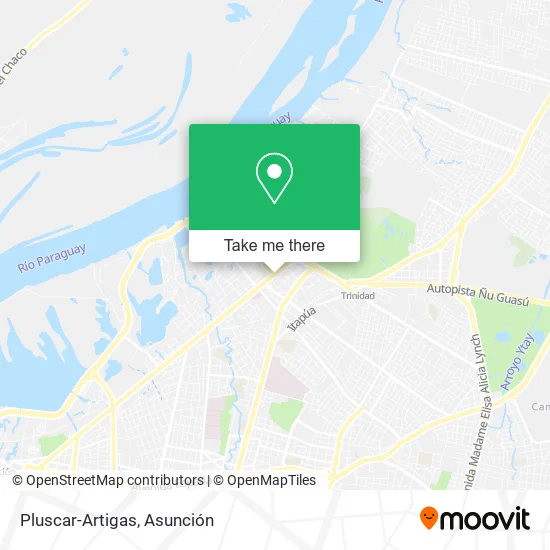 Pluscar-Artigas map