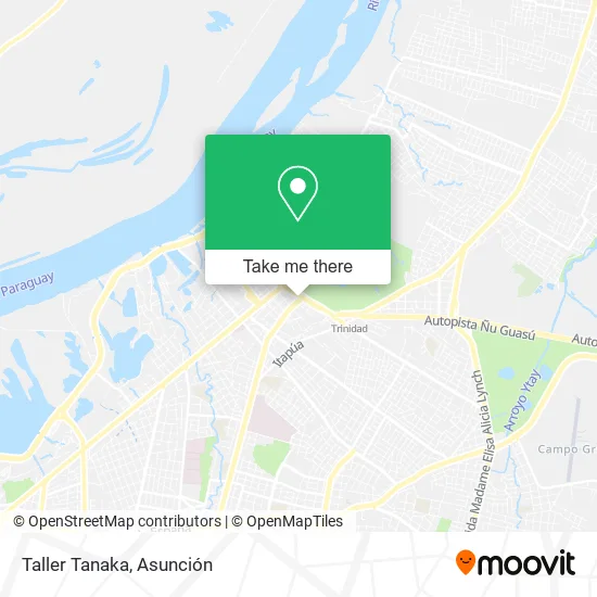 Taller Tanaka map