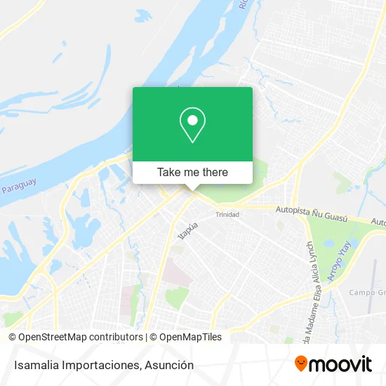 Isamalia Importaciones map
