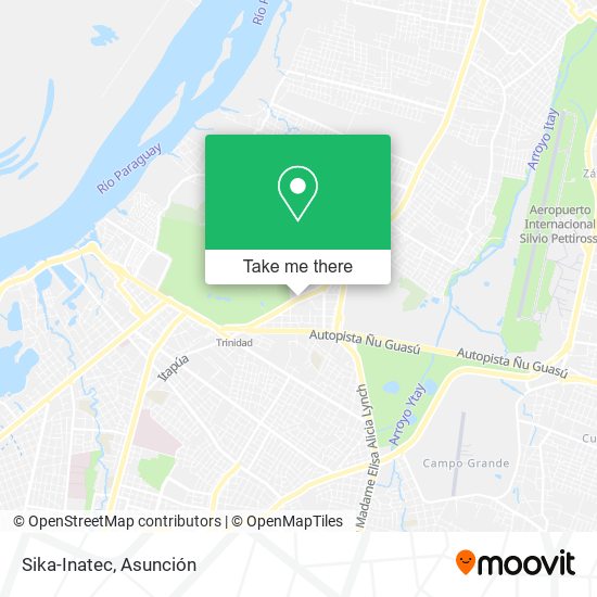 Mapa de Sika-Inatec