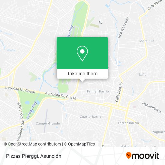 Pizzas Pierggi map