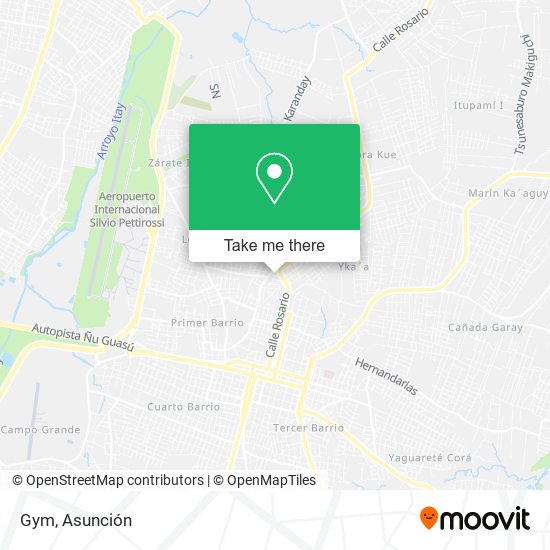 Gym map