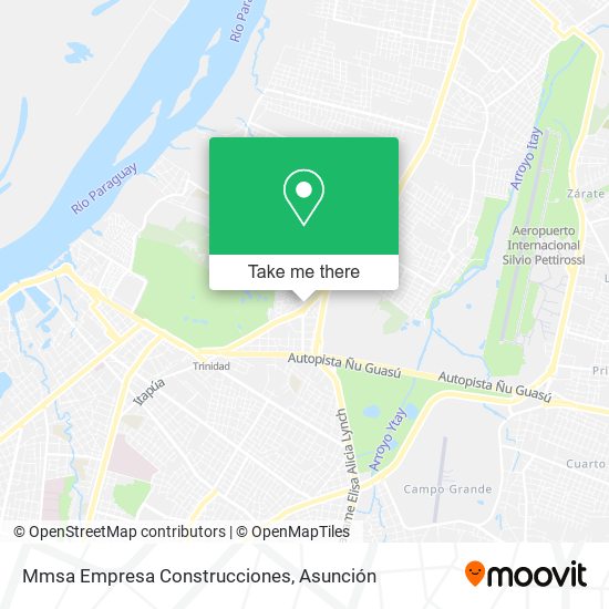 Mmsa Empresa Construcciones map