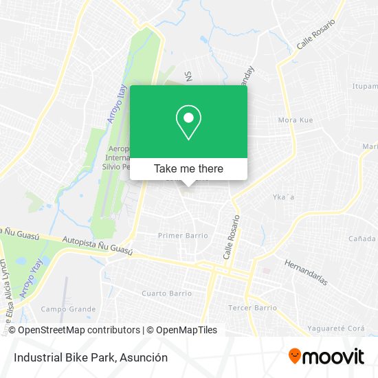 Mapa de Industrial Bike Park