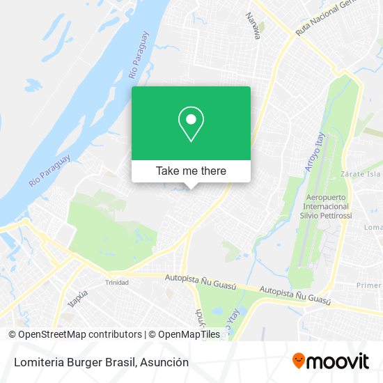 Lomiteria Burger Brasil map