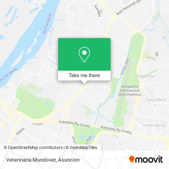 Veterinaria Mundovet map