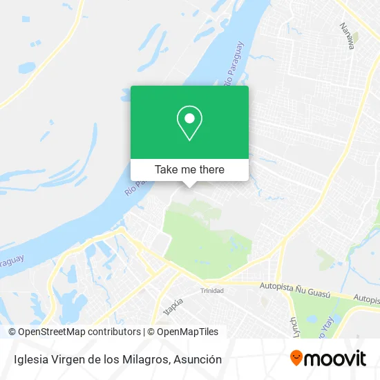 Iglesia Virgen de los Milagros map