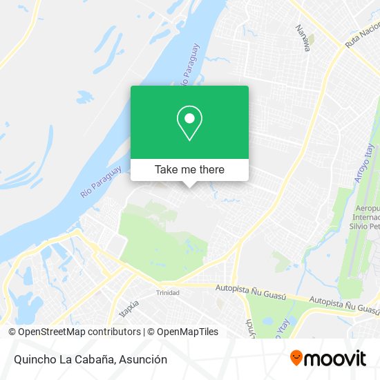 Mapa de Quincho La Cabaña