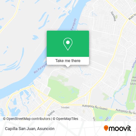 Mapa de Capilla San Juan