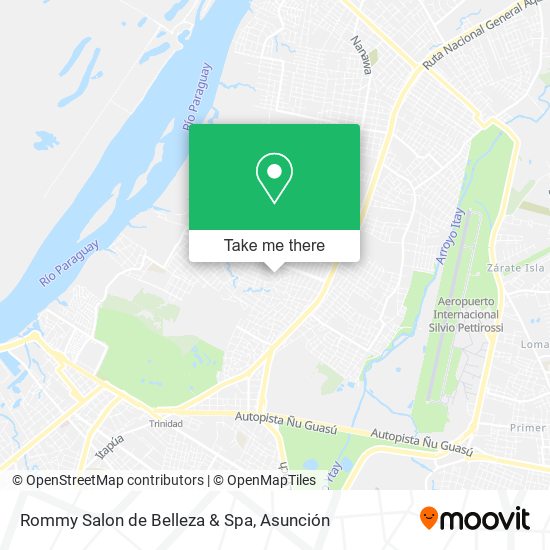 Rommy Salon de Belleza & Spa map