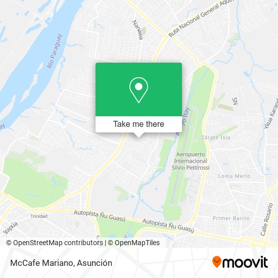 McCafe Mariano map