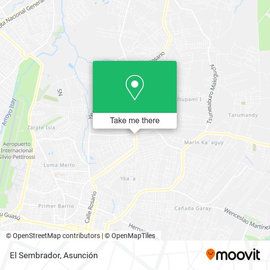 Mapa de El Sembrador