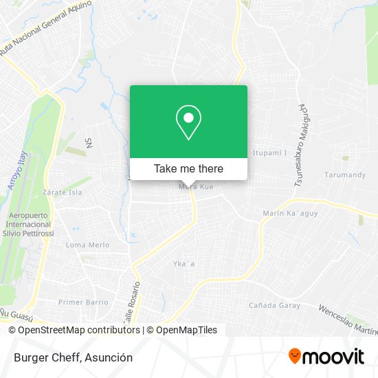 Burger Cheff map