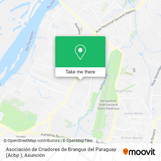 Asociación de Criadores de Brangus del Paraguay (Acbp ) map