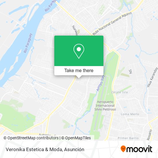 Mapa de Veronika Estetica & Moda