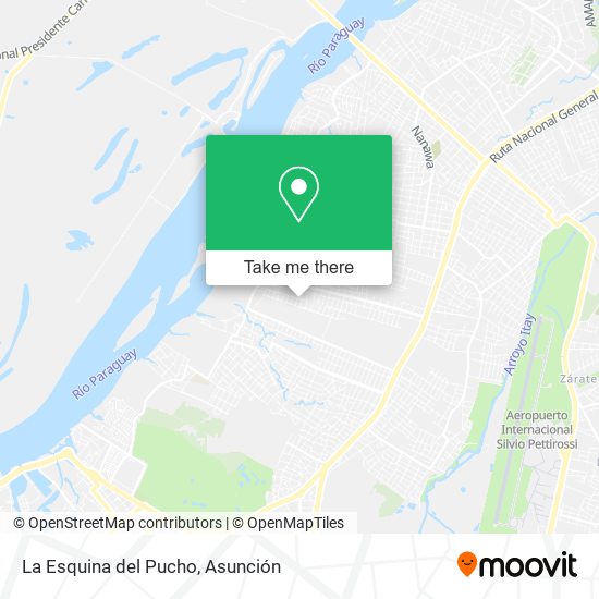 La Esquina del Pucho map