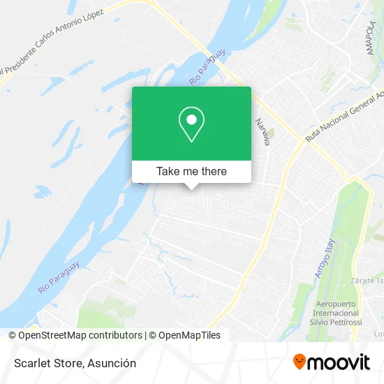 Mapa de Scarlet Store