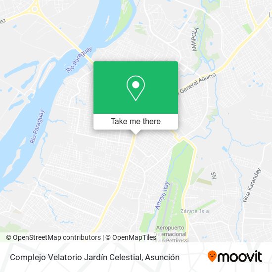Mapa de Complejo Velatorio Jardín Celestial