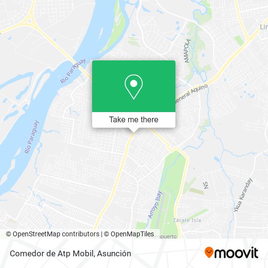 Comedor de Atp Mobil map