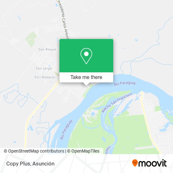 Mapa de Copy Plus