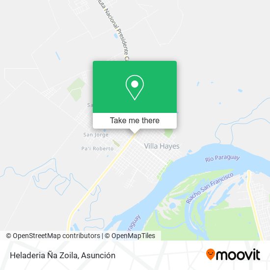 Heladeria Ña Zoila map