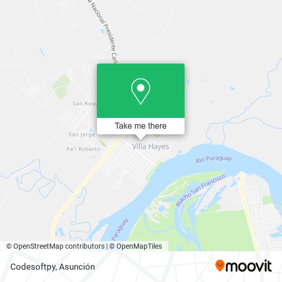 Mapa de Codesoftpy