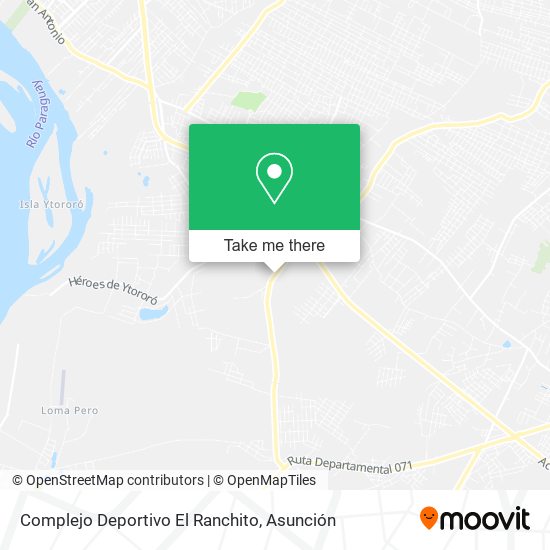 Complejo Deportivo El Ranchito map
