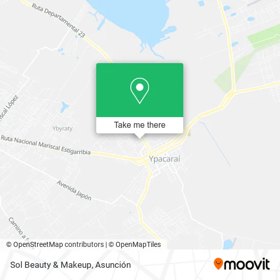 Sol Beauty & Makeup map