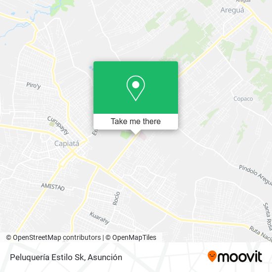 Mapa de Peluquería Estilo Sk
