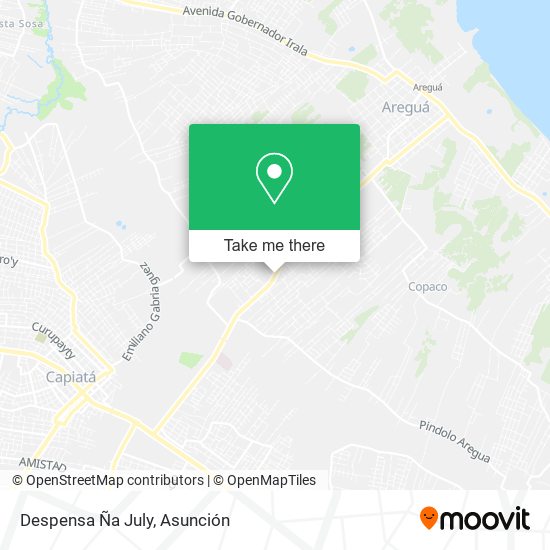 Mapa de Despensa Ña July