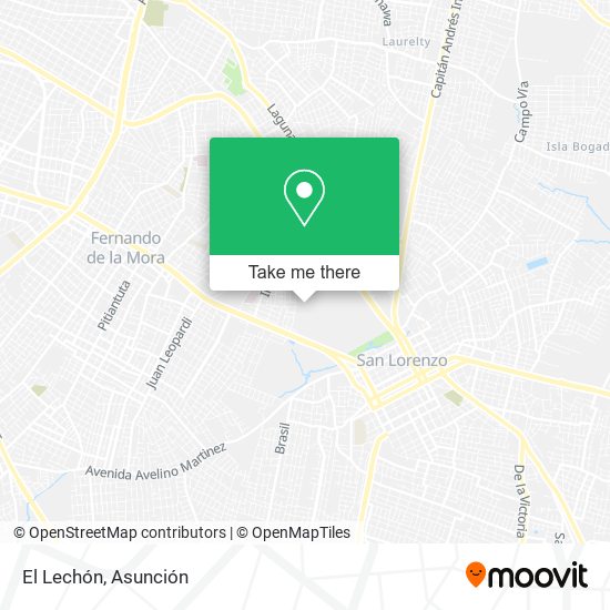 Mapa de El Lechón