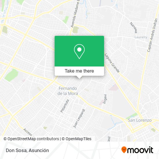 Don Sosa map