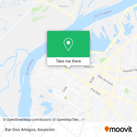 Bar Dos Amigos map