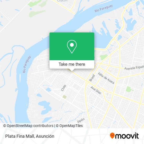 Mapa de Plata Fina Mall