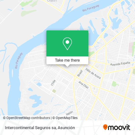 Mapa de Intercontinental Seguros sa