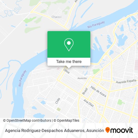 Agencia Rodríguez-Despachos Aduaneros map