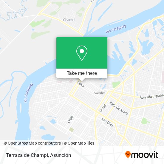 Mapa de Terraza de Champi