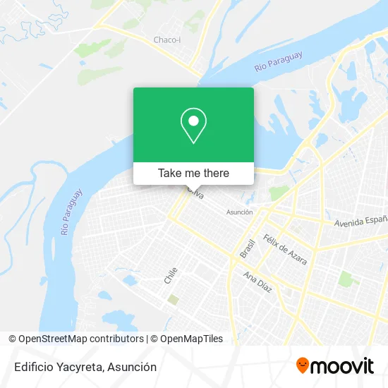 Edificio Yacyreta map