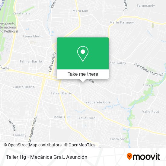 Mapa de Taller Hg - Mecánica Gral.