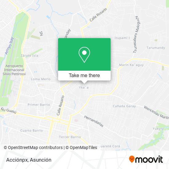 Acciónpx map