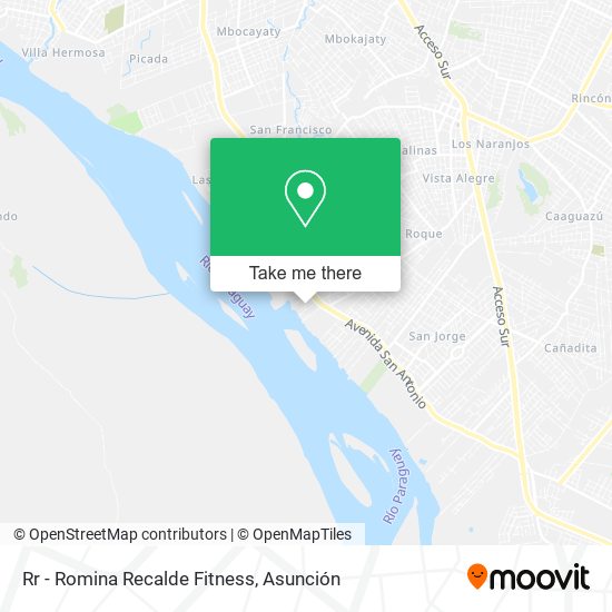 Rr - Romina Recalde Fitness map